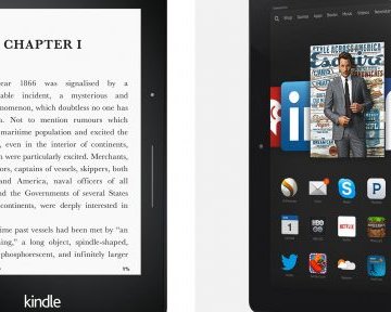 3 новых планшета и 2 электронные книги от компании Amazon