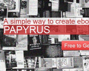 Papyrus Editor - сервис для создания и публикации электронных книг